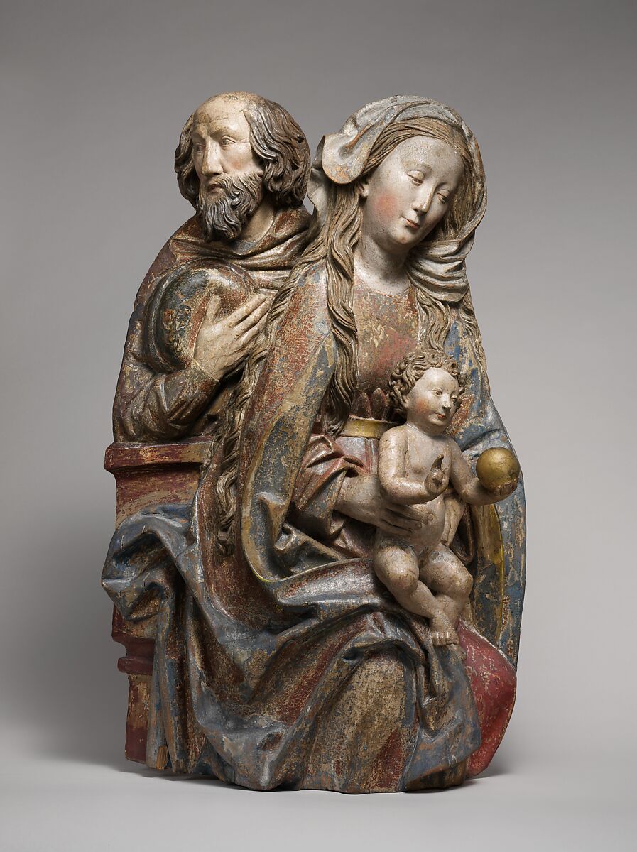 Holy Family, Niclaus Weckmann (German, 1481–ca. 1526), Limewood with traces of paint and gilding, South German 