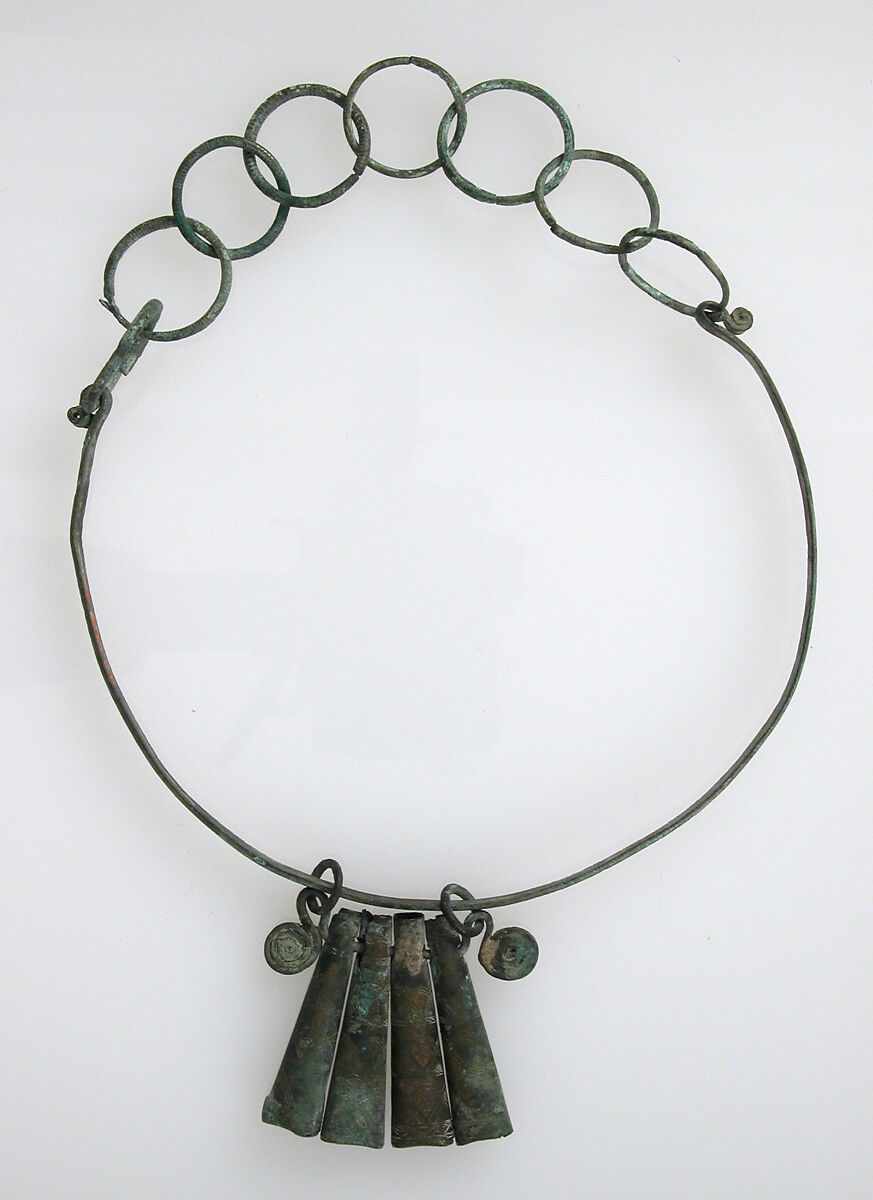 Necklace, Copper alloy, Irish 