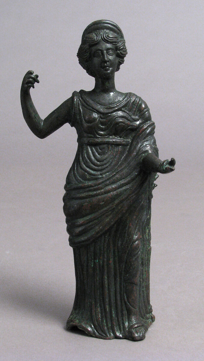 Statuette of a Woman, Copper alloy, Byzantine