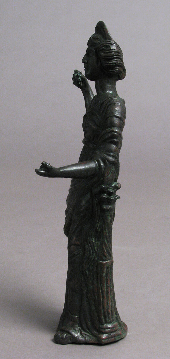 Statuette of a Woman, Copper alloy, Byzantine