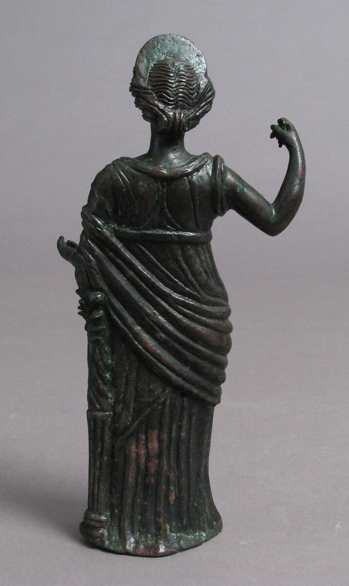 Statuette of a Woman, Copper alloy, Byzantine
