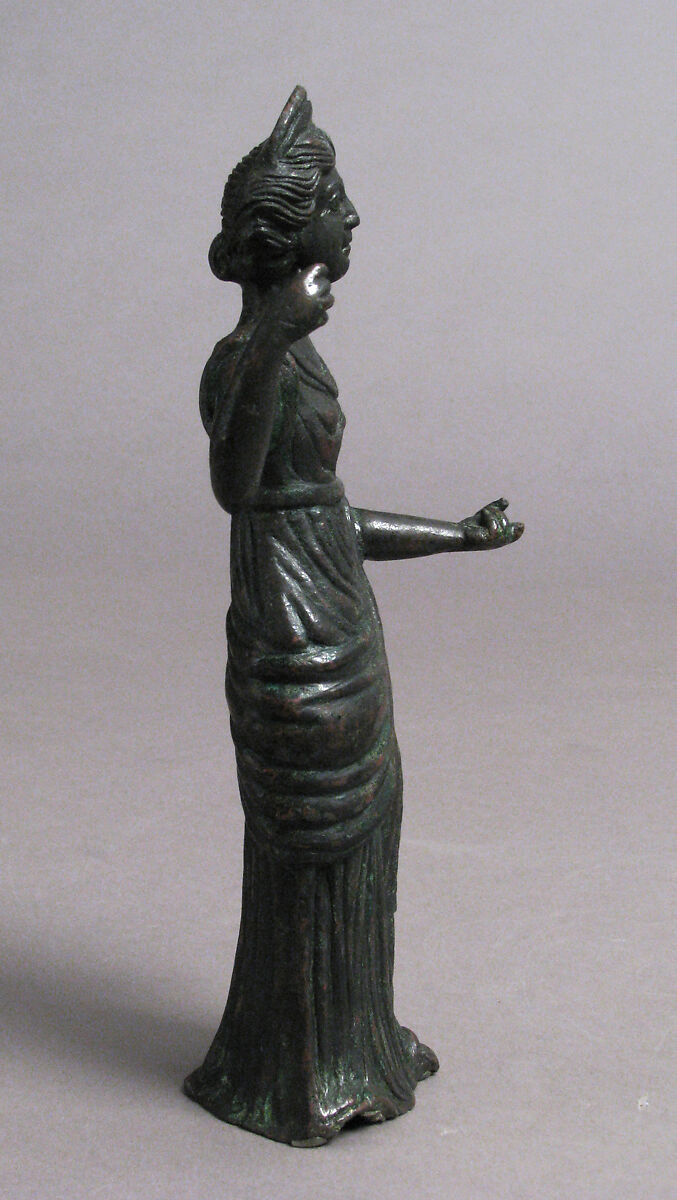 Statuette of a Woman, Copper alloy, Byzantine