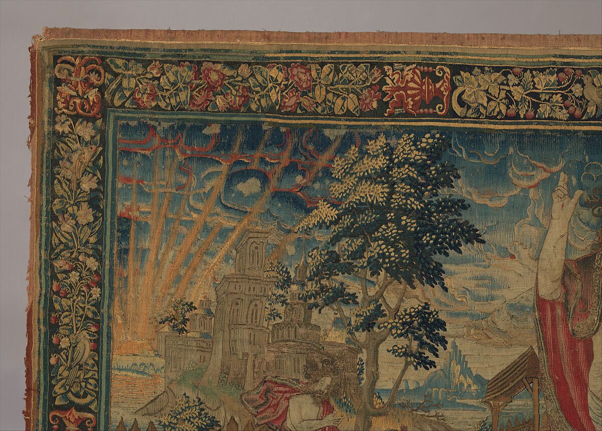 The Resurrection, Wool warp;  wool, silk, silver, and gilt wefts, South Netherlandish
