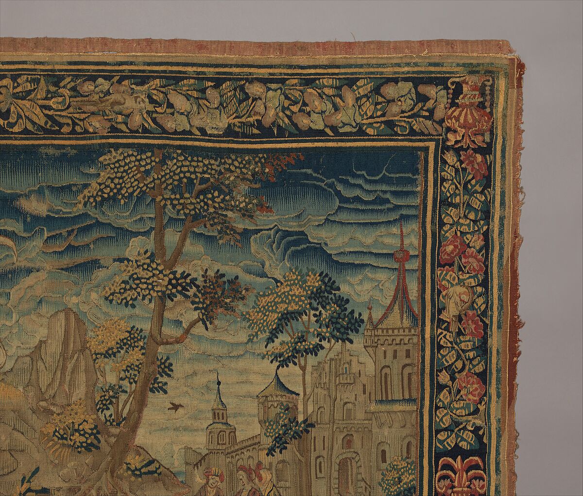 The Resurrection, Wool warp;  wool, silk, silver, and gilt wefts, South Netherlandish