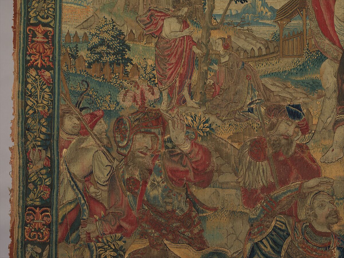 The Resurrection, Wool warp;  wool, silk, silver, and gilt wefts, South Netherlandish