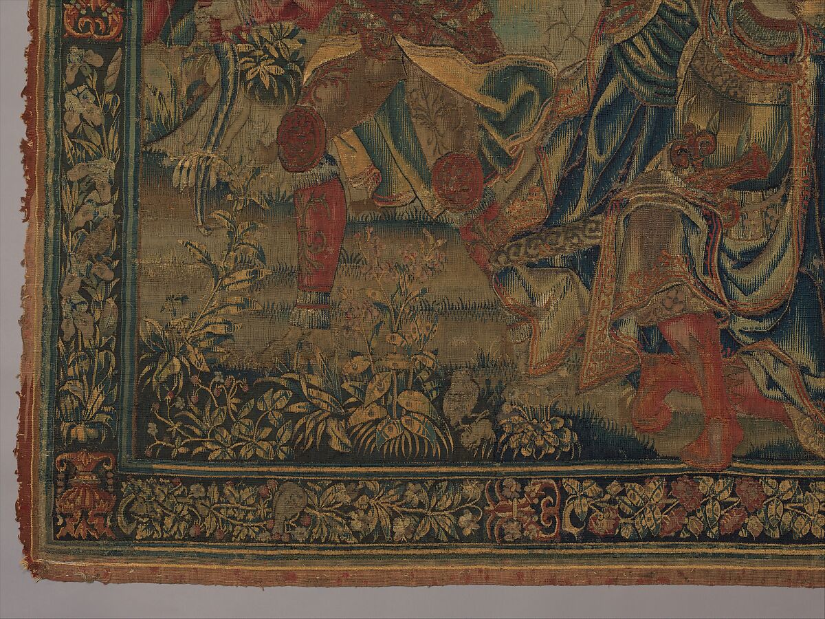 The Resurrection, Wool warp;  wool, silk, silver, and gilt wefts, South Netherlandish