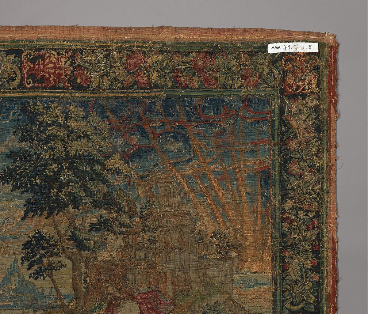 The Resurrection, Wool warp;  wool, silk, silver, and gilt wefts, South Netherlandish