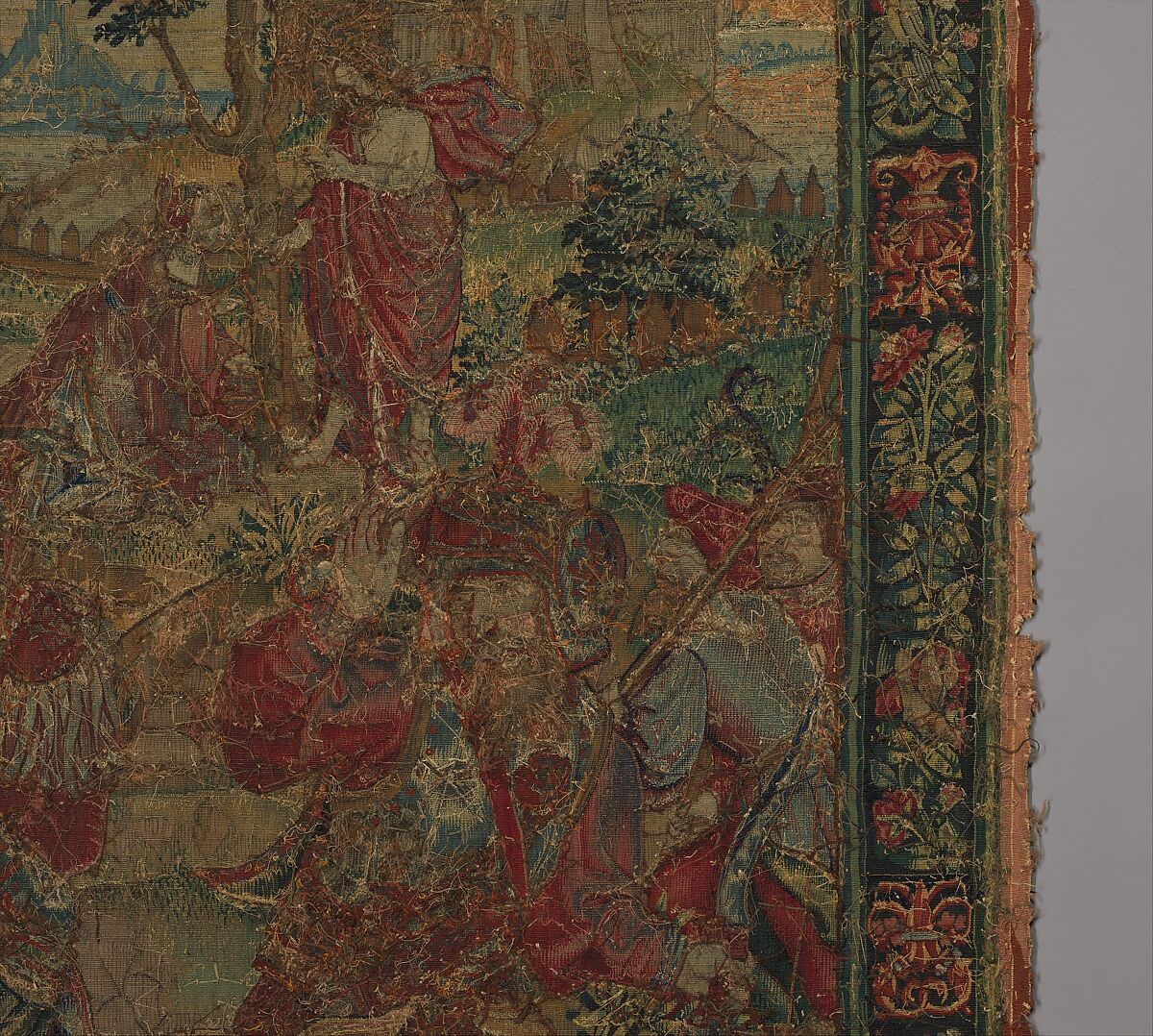 The Resurrection, Wool warp;  wool, silk, silver, and gilt wefts, South Netherlandish