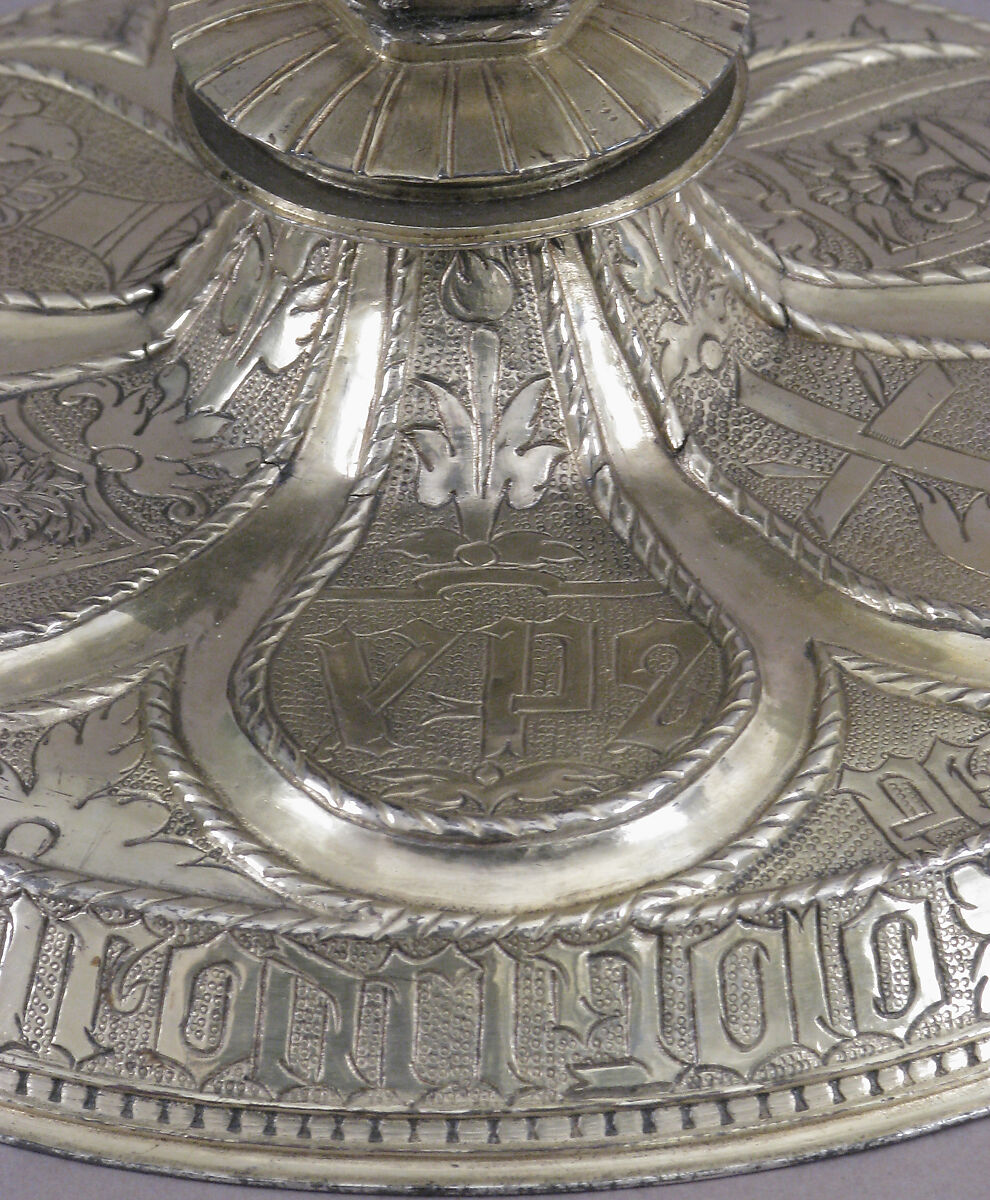 Chalice, Diego Muñoz, Silver-gilt, Spanish