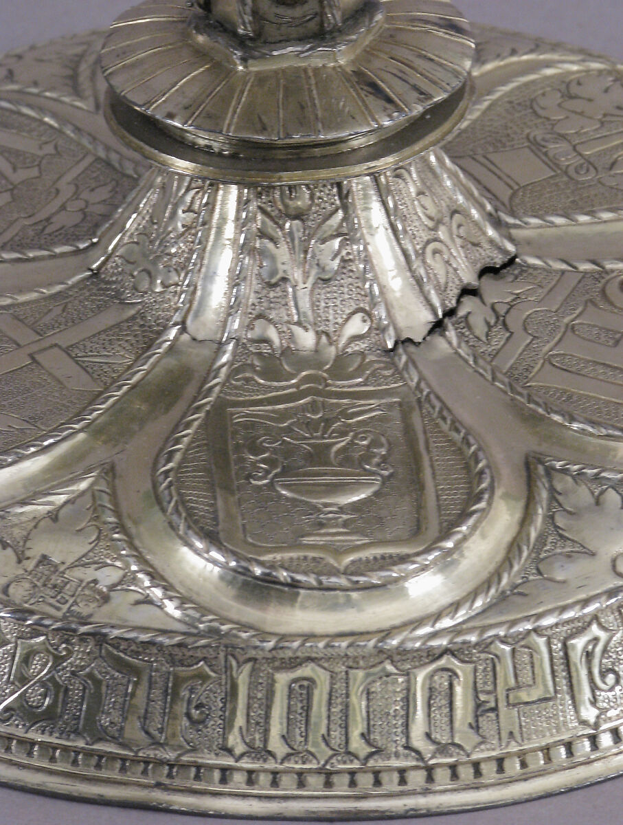 Chalice, Diego Muñoz, Silver-gilt, Spanish