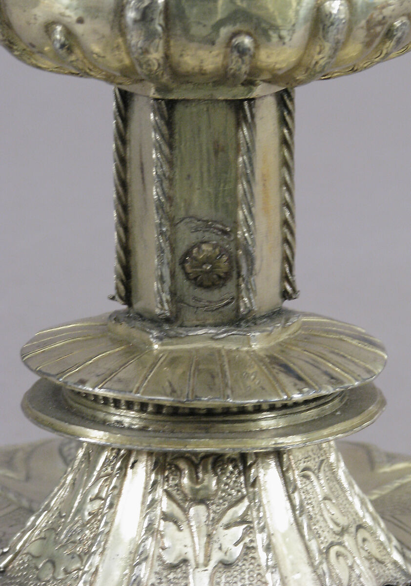 Chalice, Diego Muñoz, Silver-gilt, Spanish