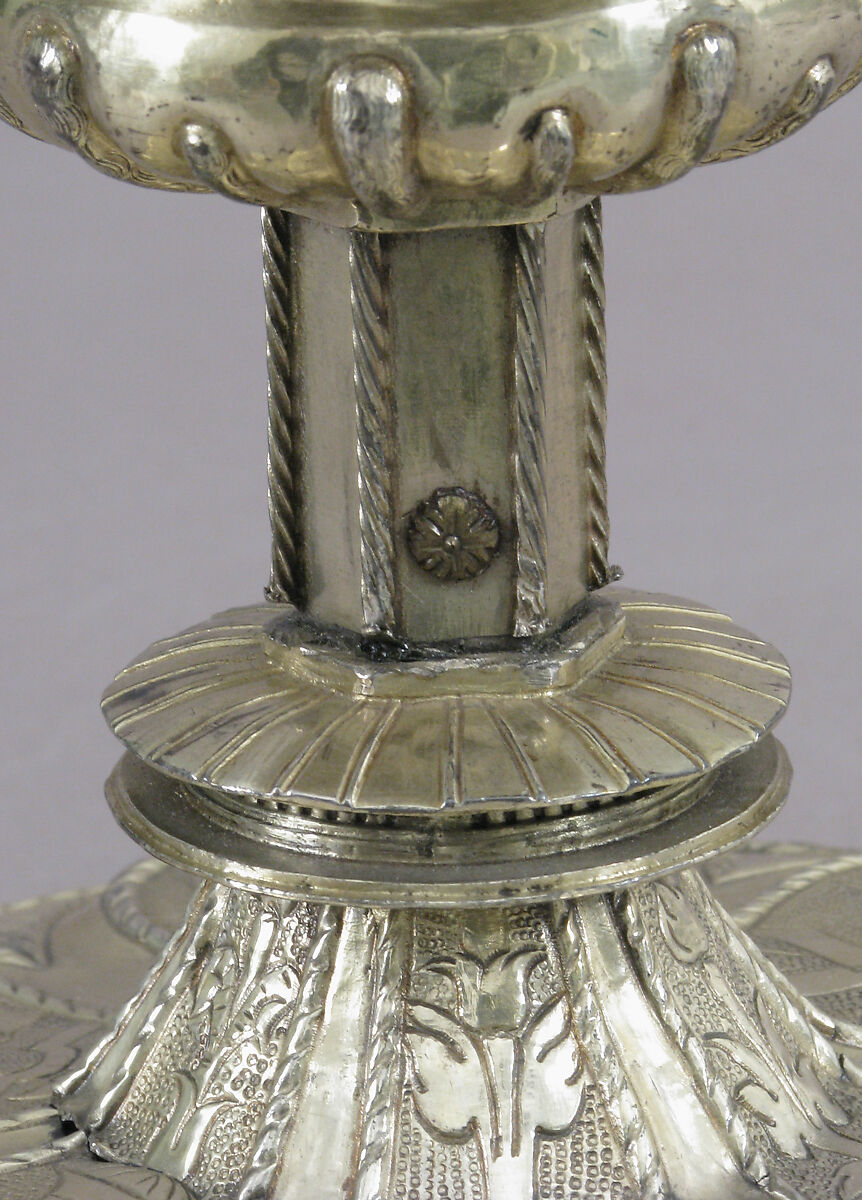 Chalice, Diego Muñoz, Silver-gilt, Spanish