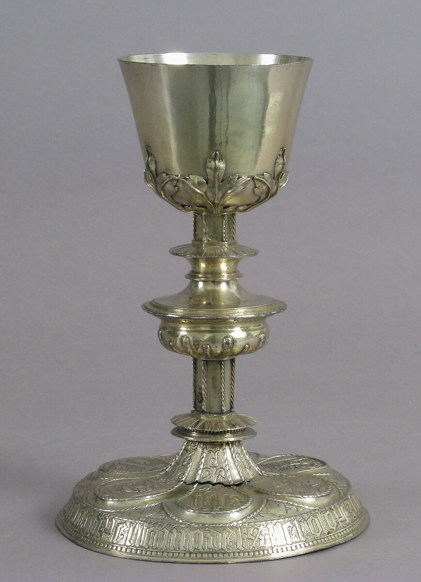 Chalice, Diego Muñoz, Silver-gilt, Spanish