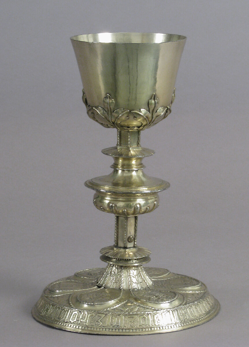 Chalice, Diego Muñoz, Silver-gilt, Spanish