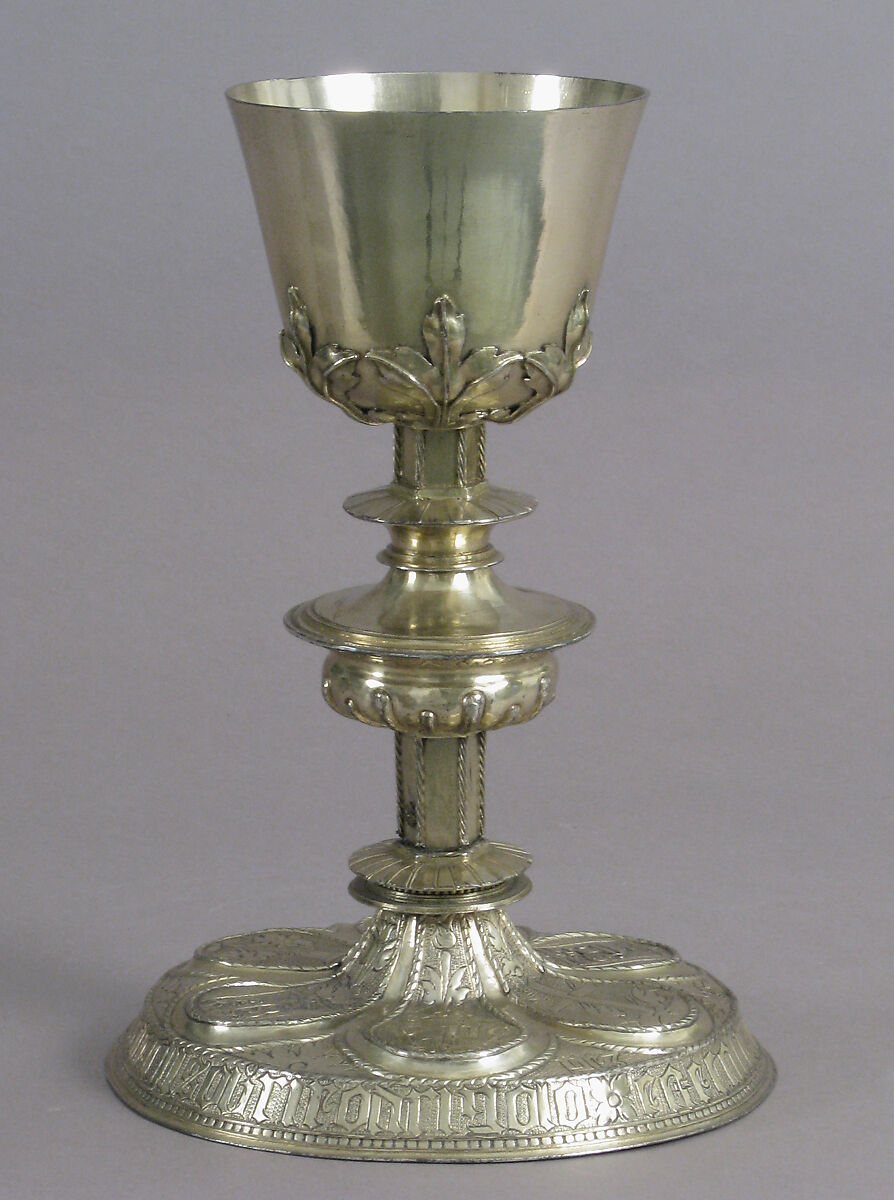 Chalice, Diego Muñoz, Silver-gilt, Spanish