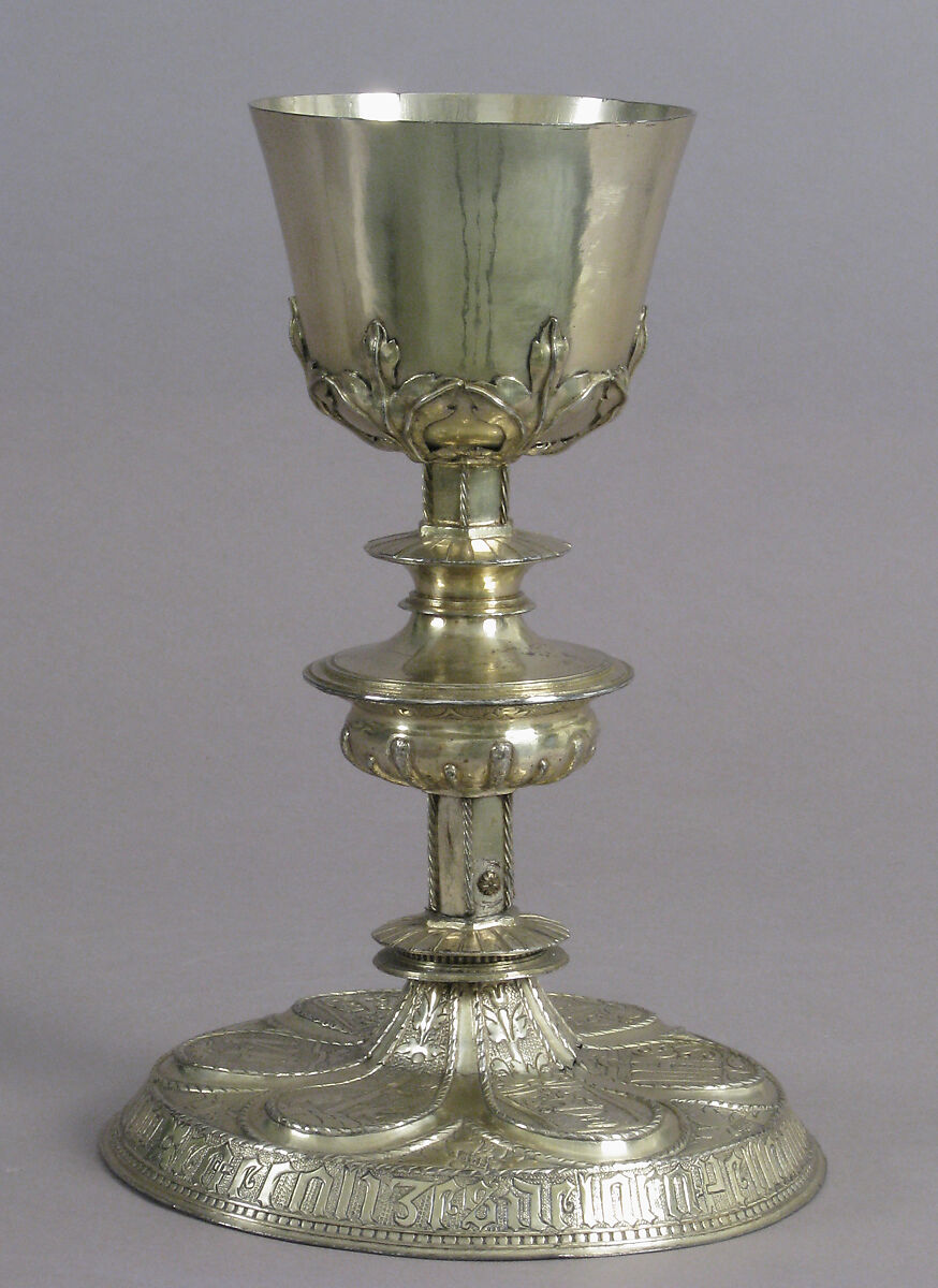 Chalice, Diego Muñoz, Silver-gilt, Spanish
