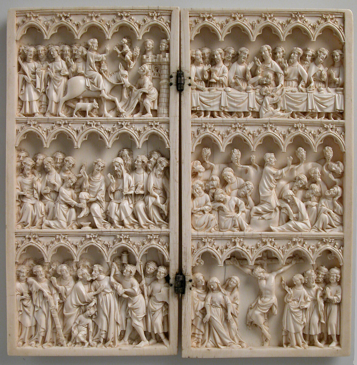 Diptych with Scenes from Christ's Passion