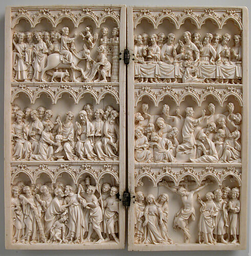 Diptych with Scenes from the Passion of Jesus