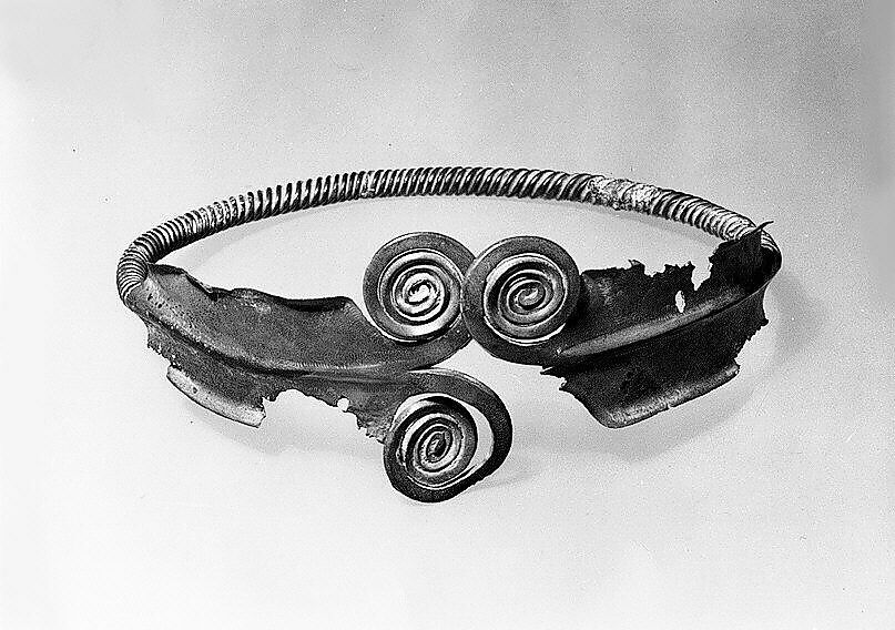 Diadem, Copper alloy, Hallstatt