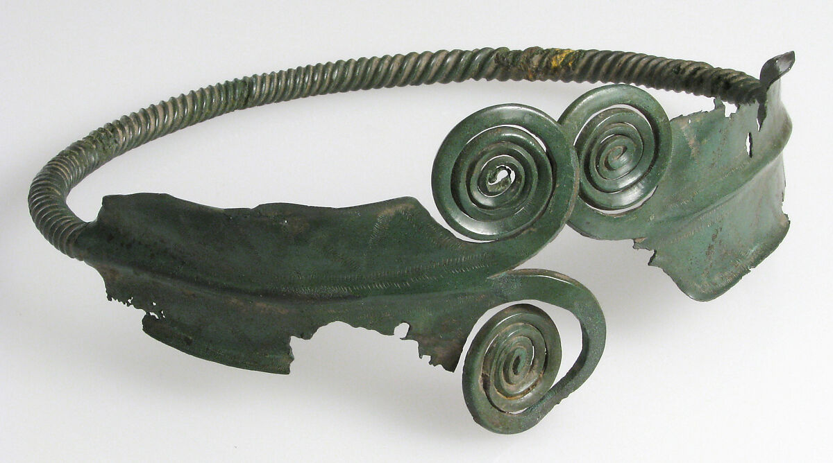 Diadem, Copper alloy, Hallstatt 