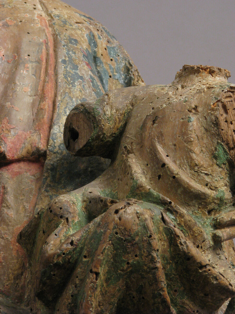 Virgin and Child, Wood, polychromy, East French or German