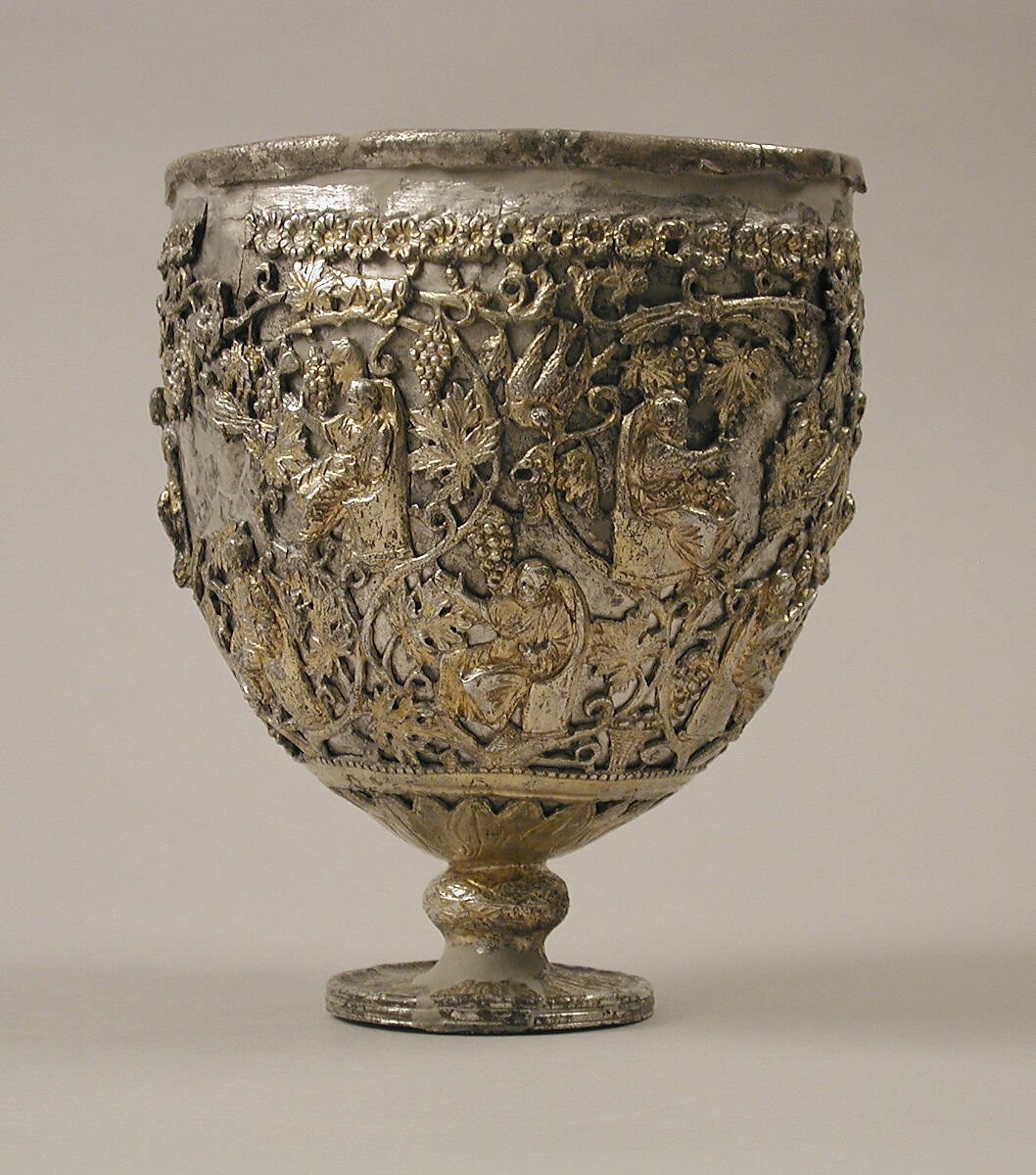The Antioch "Chalice", Silver, silver-gilt, Byzantine