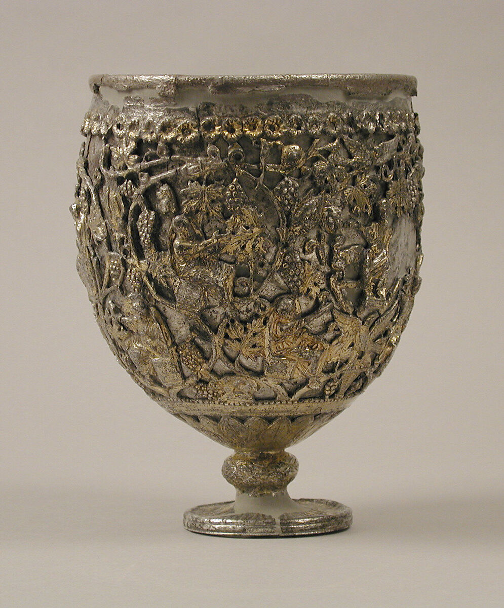 The Antioch "Chalice", Silver, silver-gilt, Byzantine