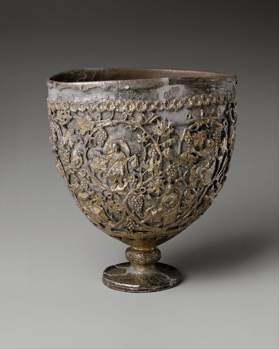 The Antioch "Chalice", Silver, silver-gilt, Byzantine