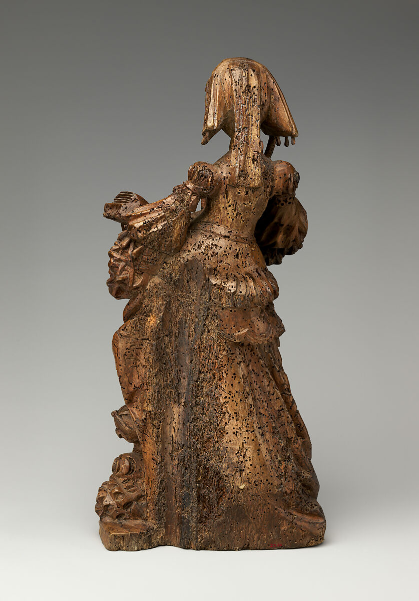 Saint Catherine of Alexandria, Walnut, German