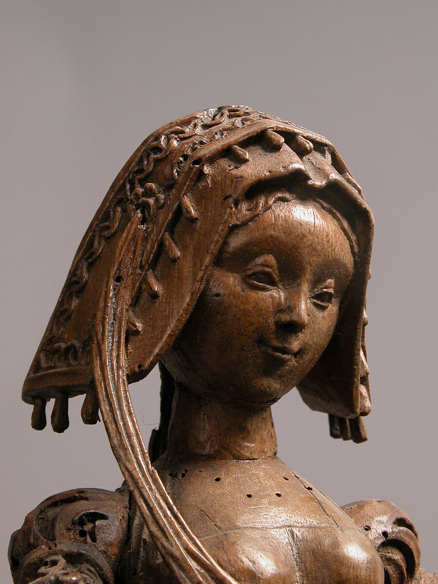 Saint Catherine of Alexandria, Walnut, German
