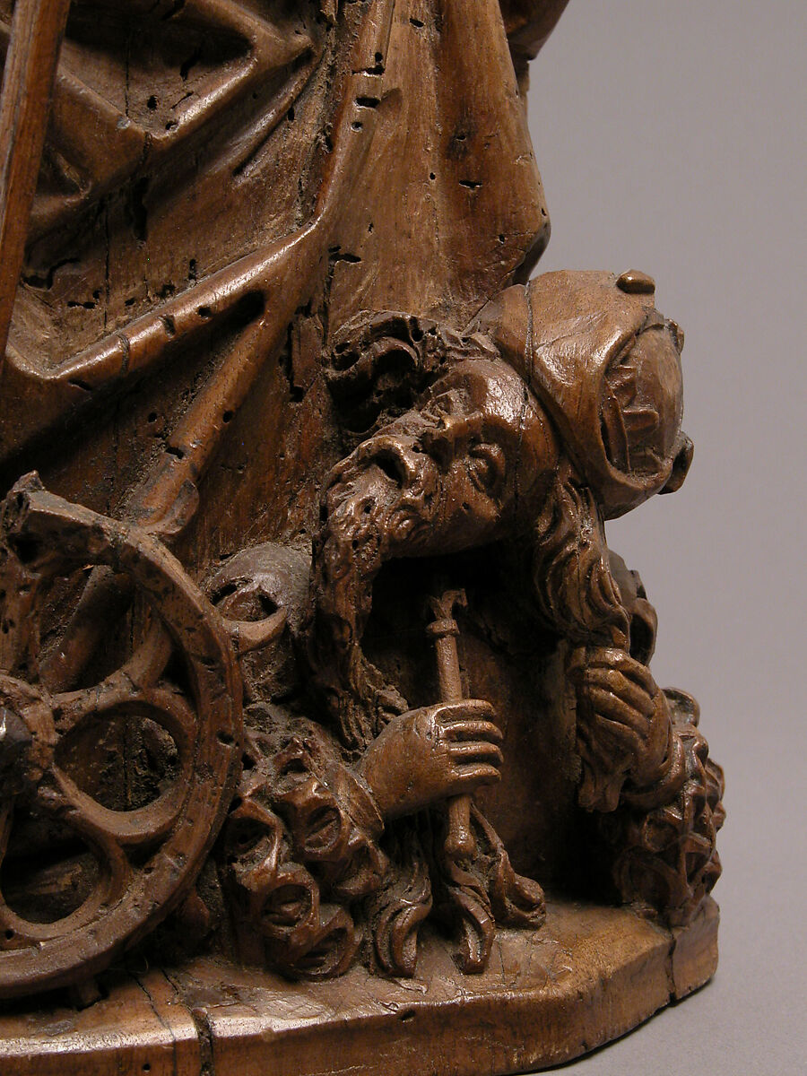 Saint Catherine of Alexandria, Walnut, German