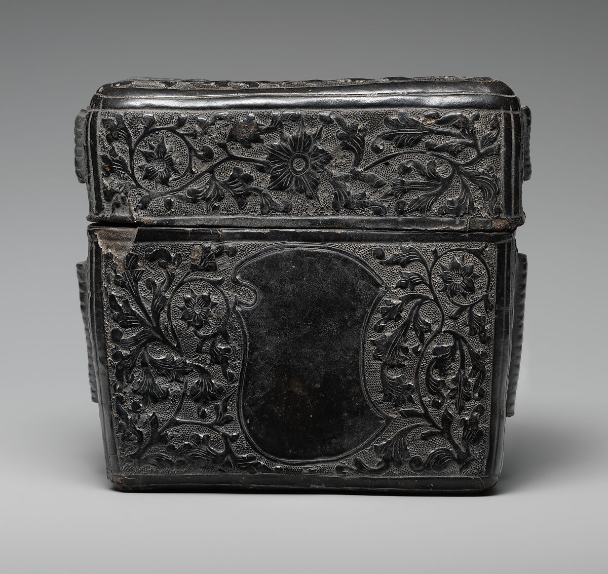 Book Case, Leather (Cuir bouilli), Italian (?)