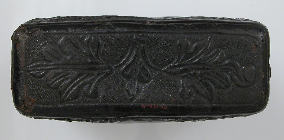 Book Case, Leather (Cuir bouilli), Italian (?)