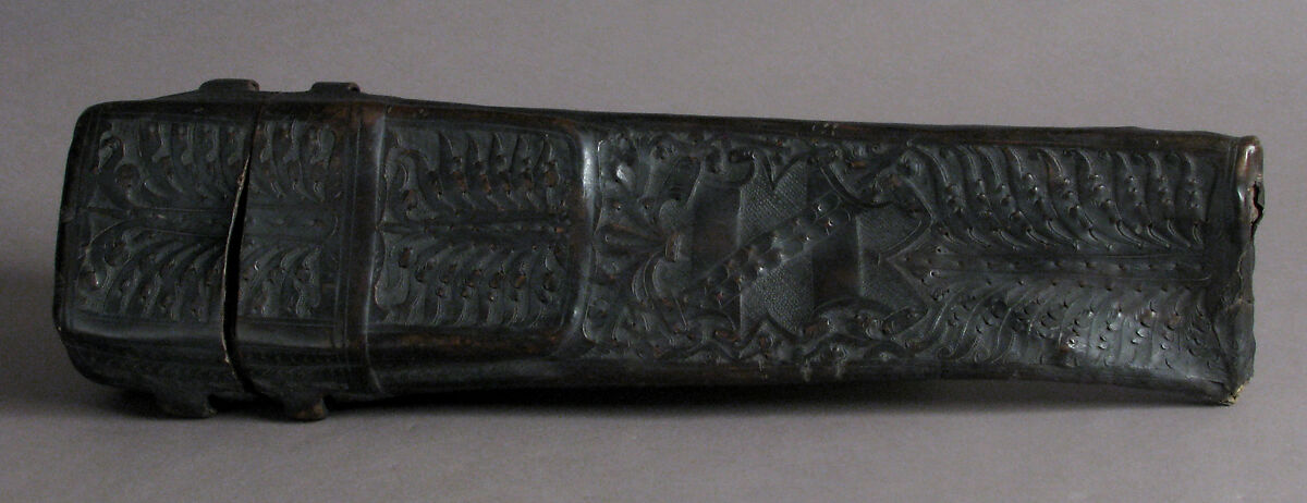 Knife Case, Leather (Cuir bouilli), Austrian