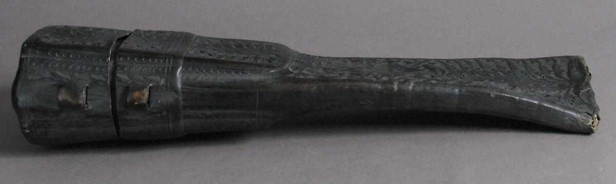 Knife Case, Leather (Cuir bouilli), Austrian