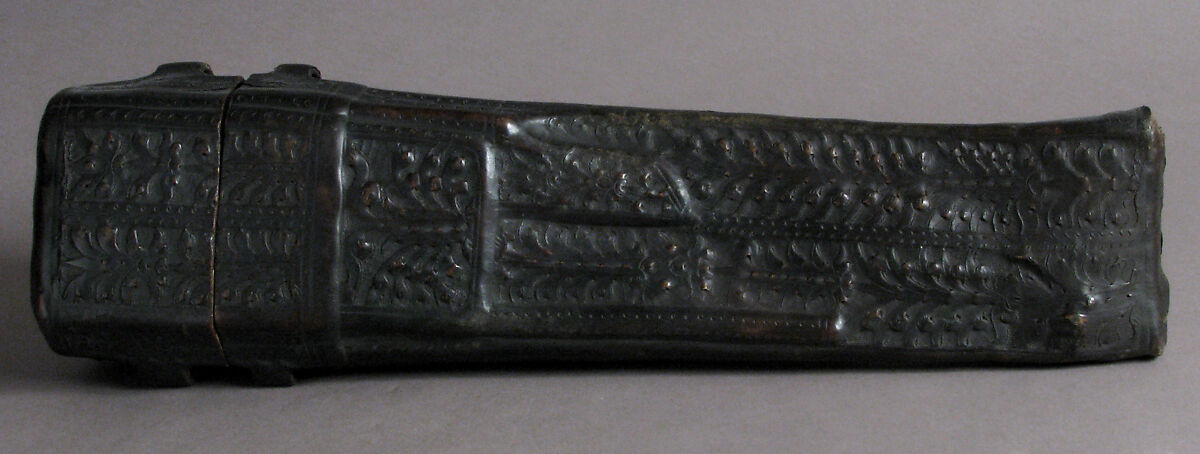 Knife Case, Leather (Cuir bouilli), Austrian