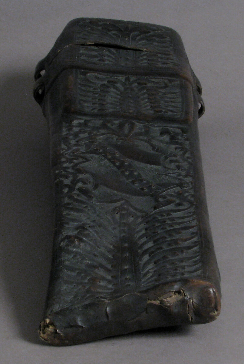 Knife Case, Leather (Cuir bouilli), Austrian