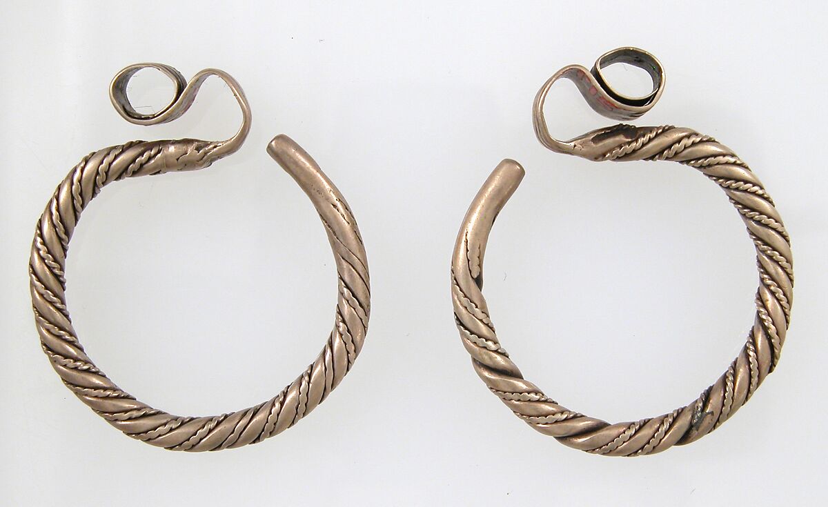 Earring, Electrum, Viking