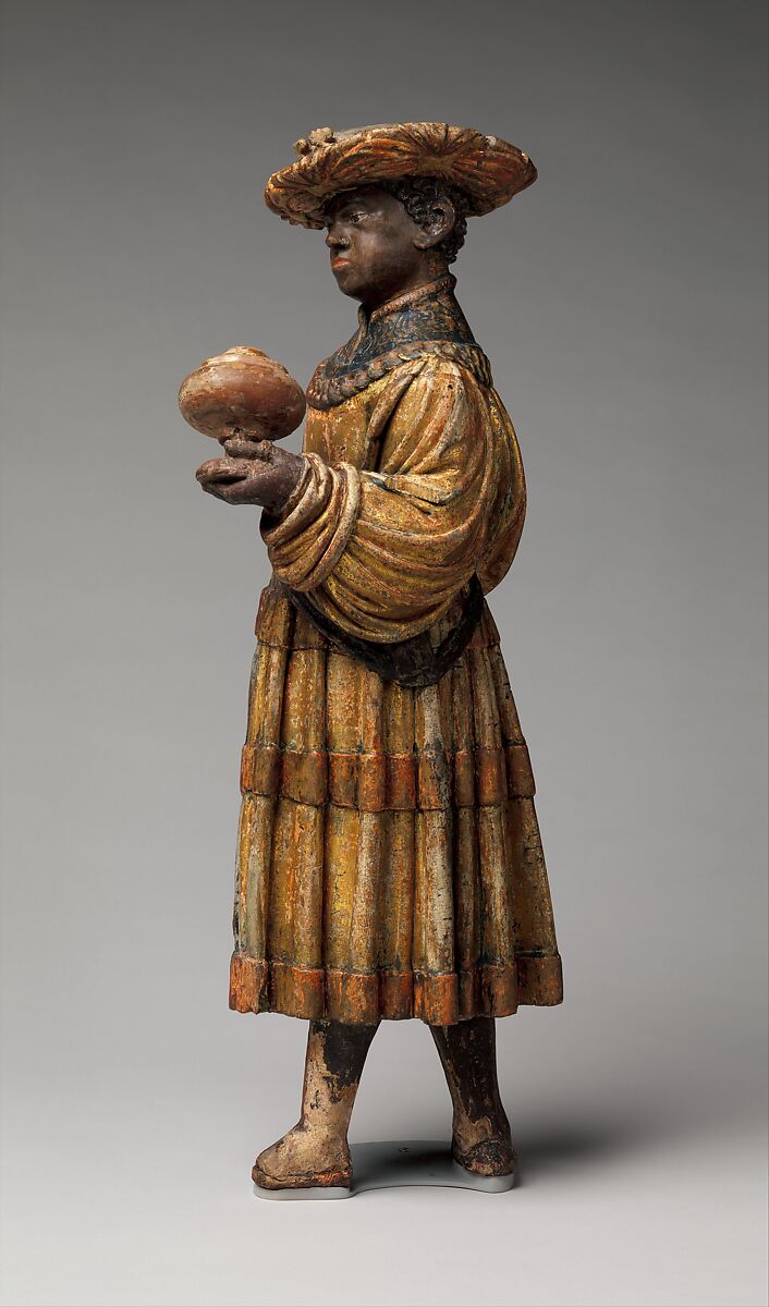 The Three Magi, from an Adoration Group, Workshop of Hans Thoman (German, active Memmingen, ca. 1514–25), Wood, gesso, paint, gilding, South German