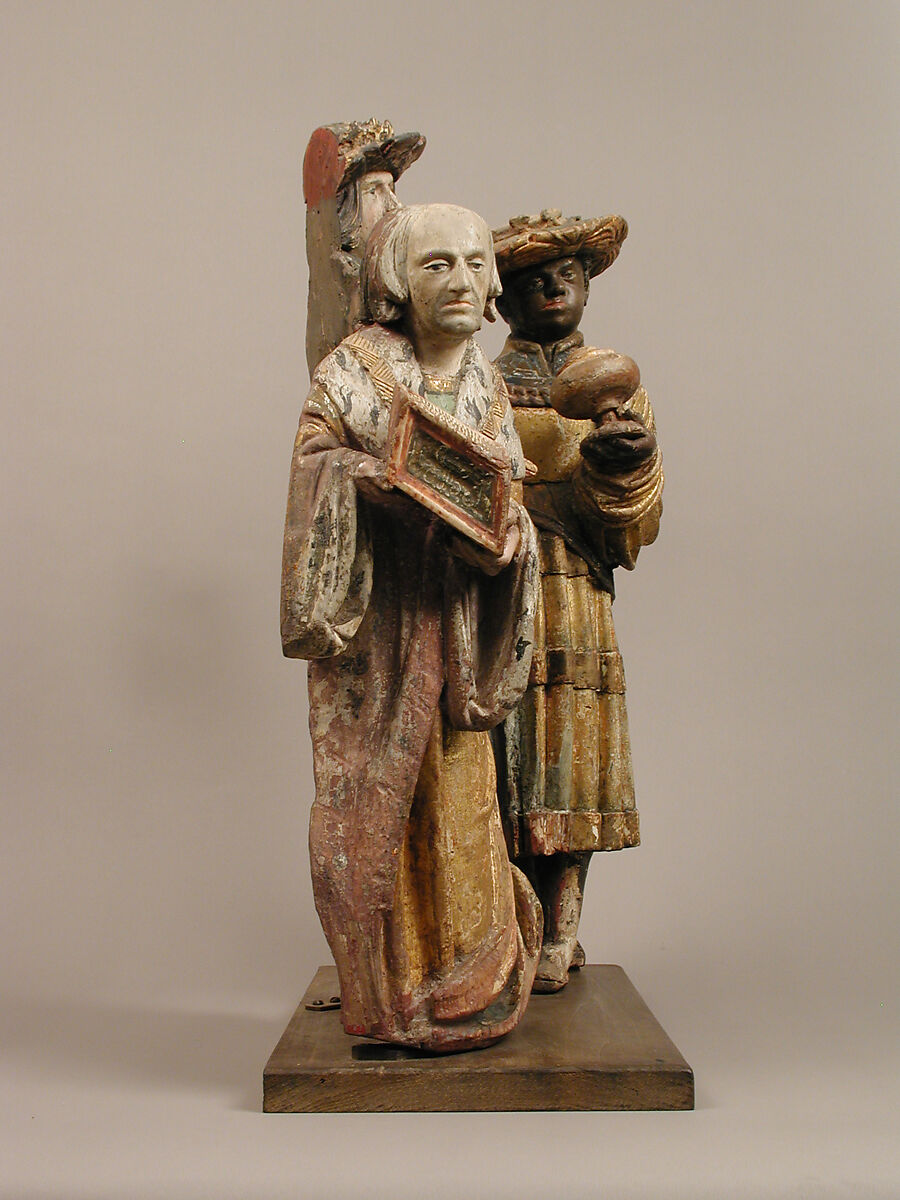 The Three Magi, from an Adoration Group, Workshop of Hans Thoman (German, active Memmingen, ca. 1514–25), Wood, gesso, paint, gilding, South German