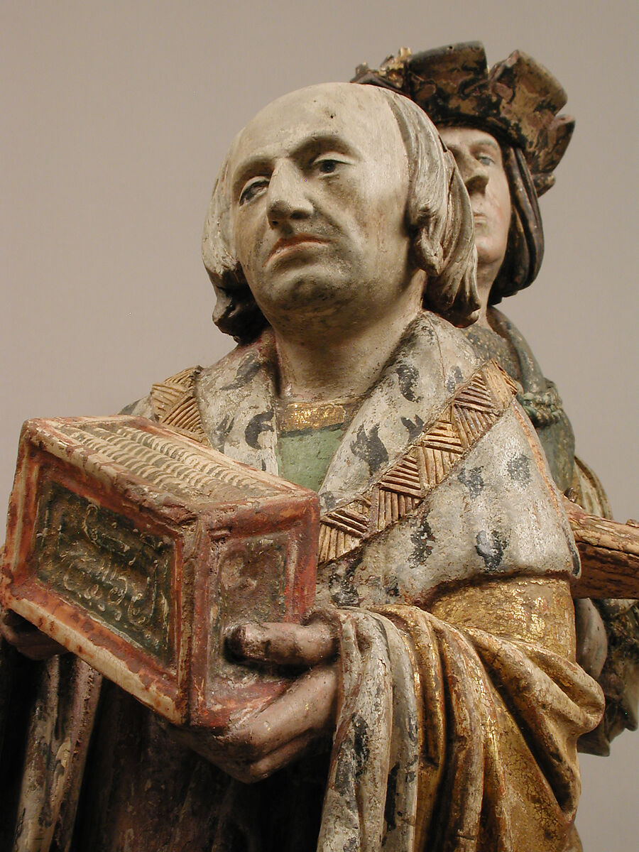 The Three Magi, from an Adoration Group, Workshop of Hans Thoman (German, active Memmingen, ca. 1514–25), Wood, gesso, paint, gilding, South German