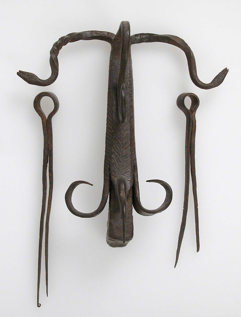 Door Knocker, wrought iron, European