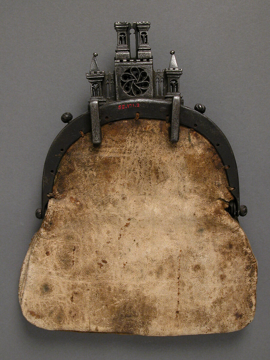 Purse, Iron, leather, European