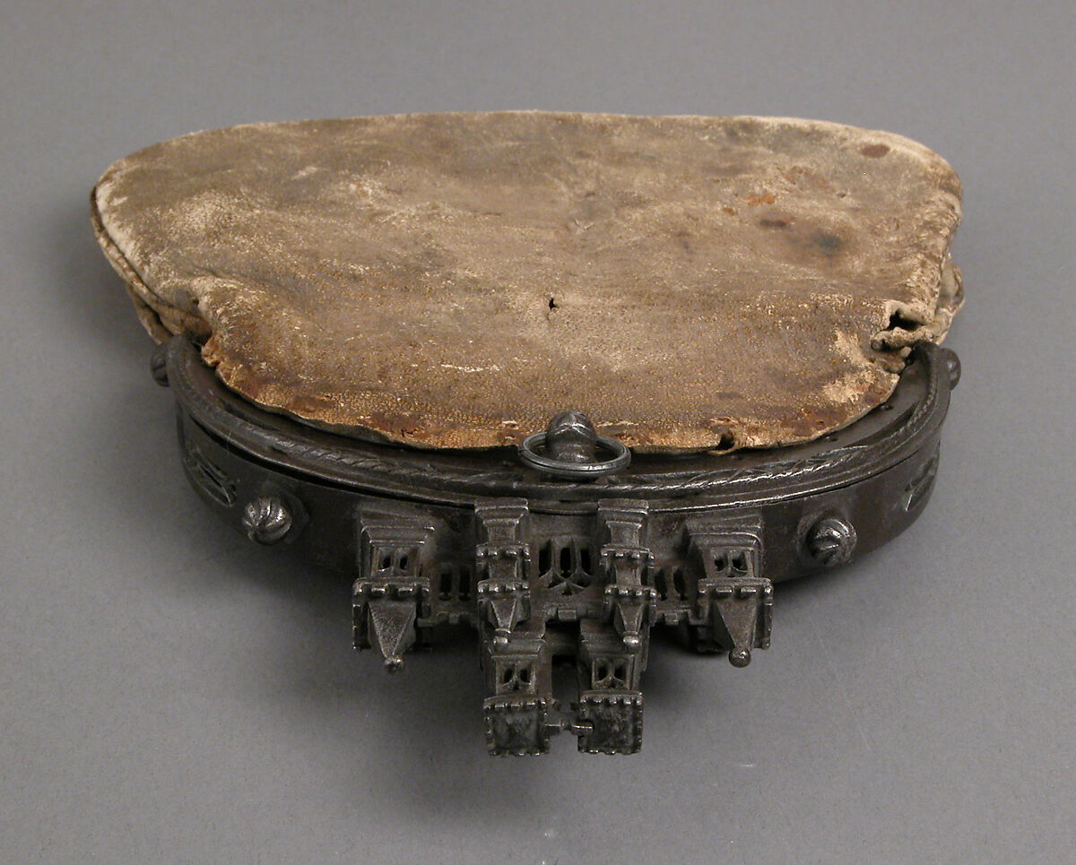 Purse, Iron, leather, European