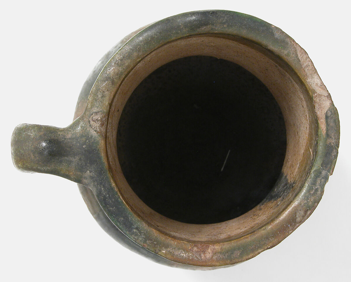 Jug, Earthenware, glaze, French