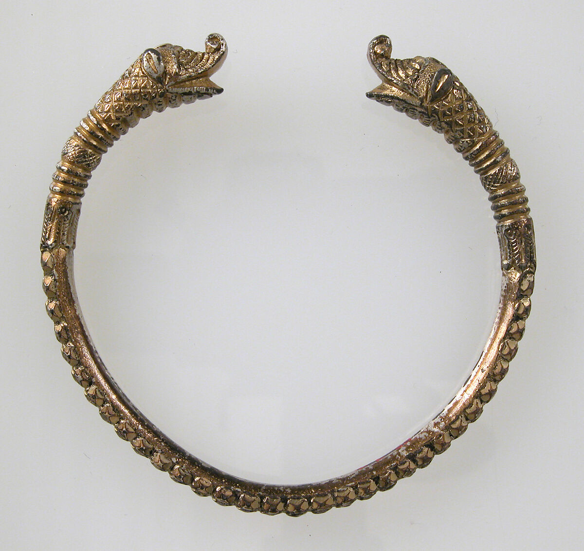 Bracelet, Silver-gilt, Indian (?) 