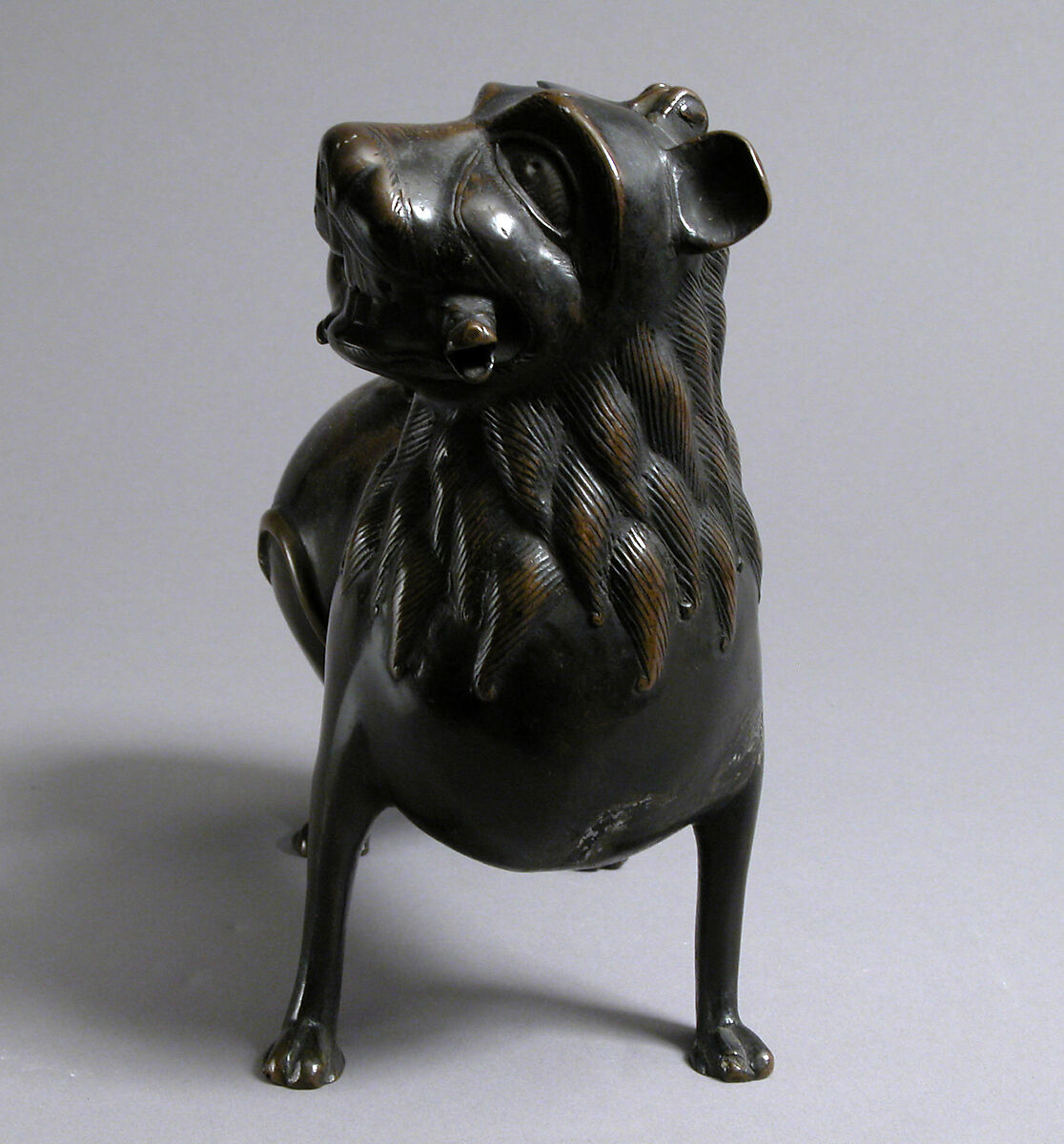 Aquamanile in the Form of a Lion, Copper alloy, North German