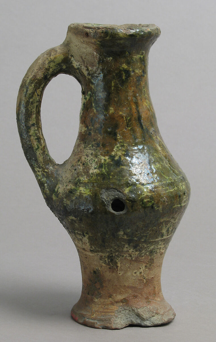 Jug, Earthenware, glazed, British