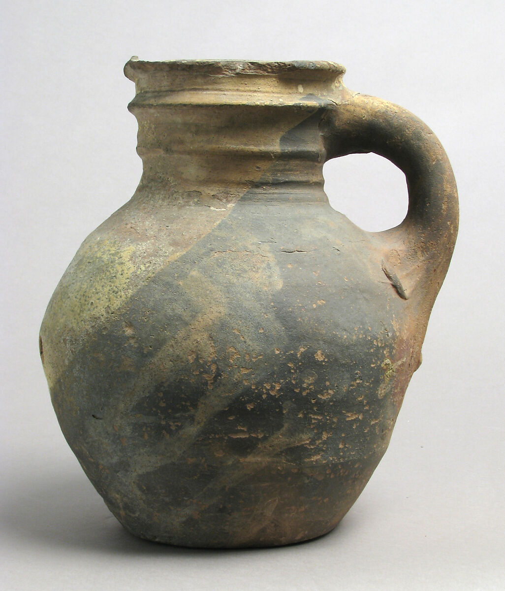 Jug, Earthenware, glaze, British 