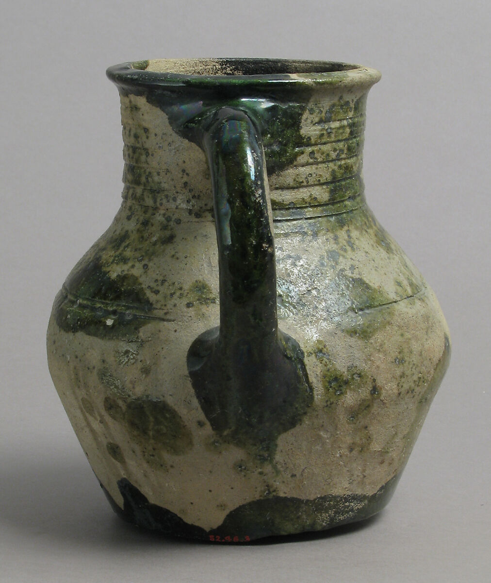 Jug, Earthenware, glazed, British